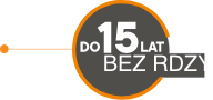 15 lat na rdzę